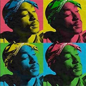 Vintage Tupac Collage